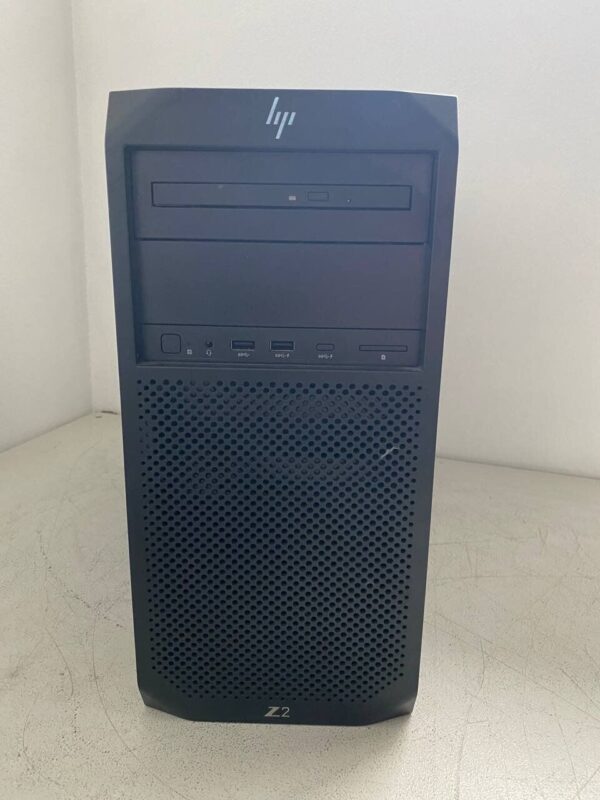 Робоча станція HP Z2 G4 Workstation Tower / Intel Core i7-8700 (6 (12) ядер по 3.2 - 4.6 GHz) / 16 GB DDR4 / 256 GB SSD / nVidia GeForce RTX 2060, 6 GB GDDR6, 192-bit / DVD-ROM - Зображення 2