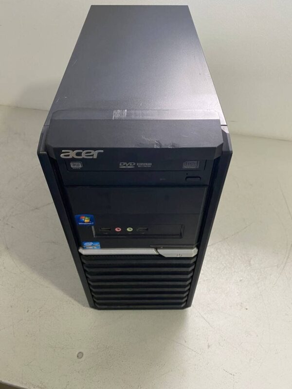 Комп'ютер Acer Veriton M290 Tower / Intel Core i5-2500 (4 ядра по 3.3 - 3.7 GHz) / 8 GB DDR3 / 128 GB SSD + 250 GB HDD / nVidia GeForce GT 530, 2 GB GDDR3, 64-bit / DVD-ROM - Зображення 2
