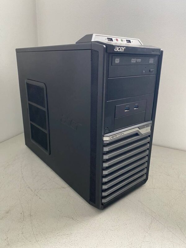 Комп'ютер Acer Veriton M4630G Tower / Intel Core i5-4690K (4 ядра по 3.5 - 3.9 GHz) / 16 GB DDR3 / 256 GB SSD / nVidia GeForce GTX 760, 2 GB GDDR5, 256-bit / DVD-ROM - Зображення 3