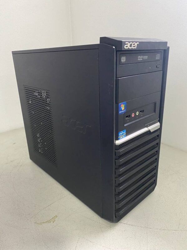 Комп'ютер Acer Veriton M290 Tower / Intel Core i5-2500 (4 ядра по 3.3 - 3.7 GHz) / 8 GB DDR3 / 128 GB SSD + 250 GB HDD / nVidia GeForce GT 530, 2 GB GDDR3, 64-bit / DVD-ROM - Зображення 4