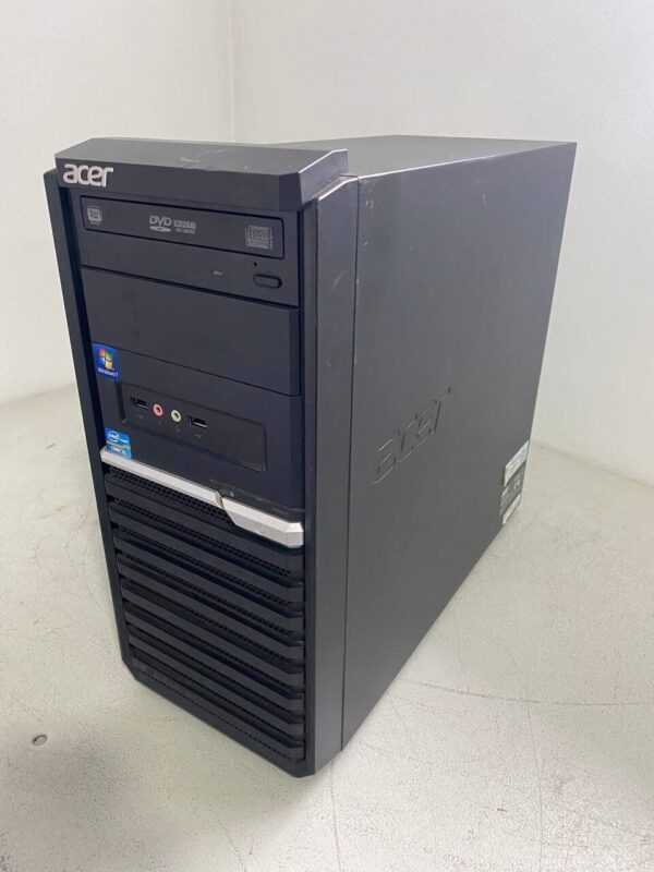 Комп'ютер Acer Veriton M290 Tower / Intel Core i5-2500 (4 ядра по 3.3 - 3.7 GHz) / 8 GB DDR3 / 128 GB SSD + 250 GB HDD / nVidia GeForce GT 530, 2 GB GDDR3, 64-bit / DVD-ROM - Зображення 3