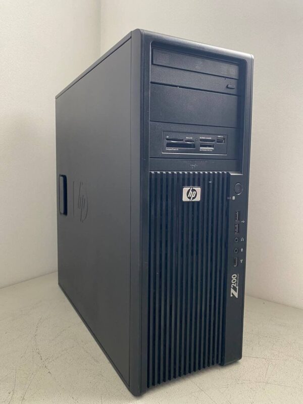 Комп'ютер HP Z200 Workstation Tower / Intel Core i7-860 (4 (8) ядра по 2.8 - 3.46 GHz) / 16 GB DDR3 / 128 GB SSD + 250 GB HDD / nVidia Quadro 2000, 1 GB GDDR5, 128-bit / DVD-ROM - Зображення 3