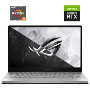 Ігровий ноутбук Asus ROG Zephyrus G14 GA401QM / 14" (1920x1080) IPS / AMD Ryzen 9 5900HS (8 (16) ядер по 3.0 - 4.6 GHz) / 16 GB DDR4 / 512 GB SSD NVMe / nVidia GeForce RTX 3060, 6 GB GDDR6, 192-bit