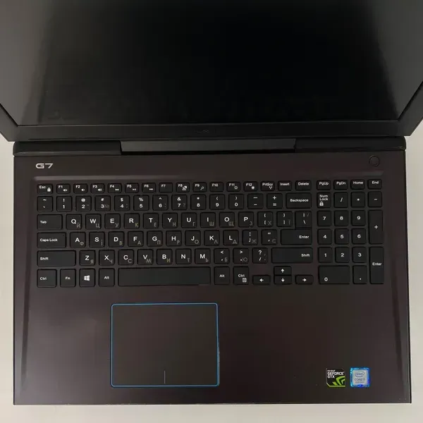 Ігровий ноутбук Б-клас Dell G7 7588 / 15.6" (1920x1080) IPS / Intel Core i7-8750H (6 (12) ядра по 2.2 - 4.1 GHz) / 16 GB DDR4 / 512 GB SSD / nVidia GeForce GTX 1060 Max-Q, 6 GB GDDR5, 192-bit / WebCam / HDMI - Зображення 3