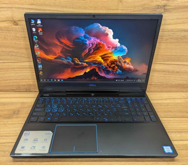 Ігровий ноутбук Dell G5 5590 / 15.6" (1920x1080) IPS / Intel Core i7-9750H (6 (12) ядер по 2.6 - 4.5 GHz) / 16 GB DDR4 / 480 GB SSD / nVidia GeForce GTX 1660 Ti, 6 GB GDDR6, 192-bit / WebCam / Windows 10 - Зображення 2