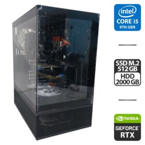 Ігровий ПК 1stPlayer Mi7-A Tower / Intel Core i5-9600K (6 ядер по 3.7 - 4.6 GHz) / 16 GB DDR4 / 512 GB SSD M.2 + 2000 GB HDD / nVidia GeForce RTX 2060, 6 GB GDDR6, 192-bit / 500W