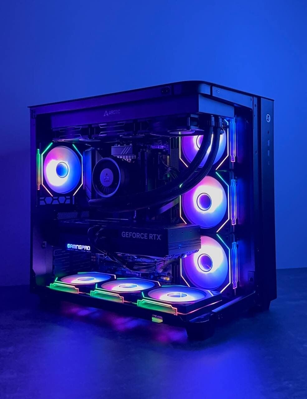 Ігровий ПК Tower / Intel Core i5-14600KF (14 (20) ядер по 3.5 - 5.3 GHz) / 32 GB DDR5 / 1000 GB SSD / AMD Radeon RX 6900 XT, 16 GB GDDR6, 256-bit - Зображення 3