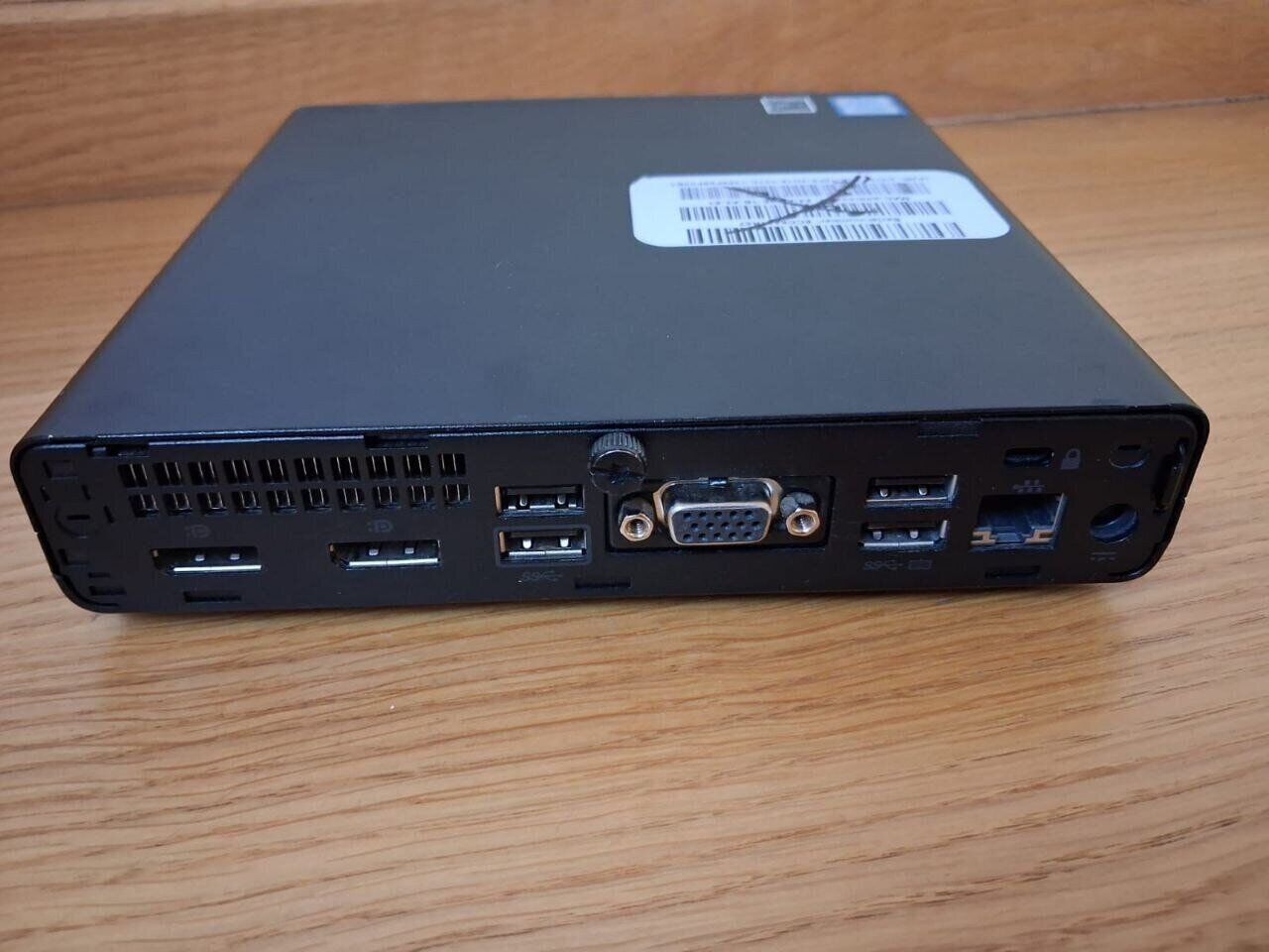 Неттоп HP ProDesk 600 G4 USFF / Intel Core i3-8100T (4 ядра по 3.1 GHz) / 8 GB DDR4 / 256 GB SSD / Intel UHD Graphics 630 / DisplayPort + Блок живлення - Зображення 3