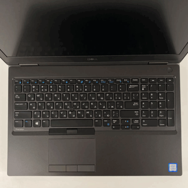 Ноутбук Б-клас Dell Precision 7540 / 15.6" (1920x1080) IPS / Intel Core i5-9400H (4 (8) ядра по 2.5 - 4.3 GHz) / 16 GB DDR4 / 256 GB SSD / Intel UHD Graphics 630 / HDMI / WebCam - Зображення 4