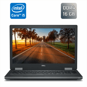 Ноутбук Б-клас Dell Precision 7540 / 15.6" (1920x1080) IPS / Intel Core i5-9400H (4 (8) ядра по 2.5 - 4.3 GHz) / 16 GB DDR4 / 256 GB SSD / Intel UHD Graphics 630 / HDMI / WebCam
