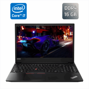 Ноутбук Б-клас Lenovo ThinkPad E580 / 15.6" (1920x1080) IPS / Intel Core i7-8550U (4 (8) ядра по 1.8 - 4.0 GHz) / 16 GB DDR4 / 512 GB SSD / Intel HD Graphics 620 / WebCam / Fingerprint / Windows 10