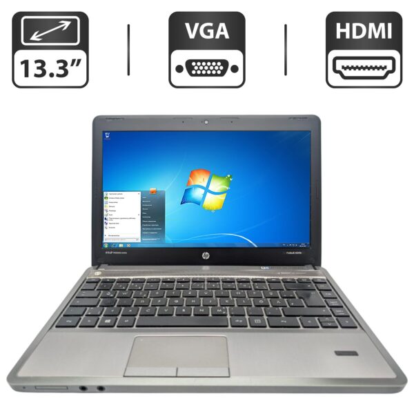 Ноутбук HP ProBook 4340s / 13.3" (1366x768) TN / Intel Core i3-3110M (2 (4) ядра по 2.4 GHz) / 8 GB DDR3 / 750 GB HDD / Intel HD Graphics 4000 / WebCam