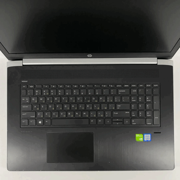 Ноутбук HP ProBook 470 G5 / 17.3" (1600x900) TN / Intel Core i5-8250U (4 (8) ядра по 1.6 - 3.4 GHz) / 16 GB DDR4 / 512 GB SSD / nVidia GeForce 930MX, 2 GB DDR3, 64-bit / WebCam / TouchID - Зображення 3