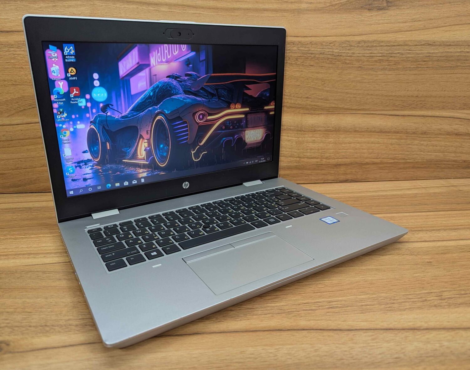 Ноутбук HP ProBook 640 G5 / 14" (1366x768) TN / Intel Core i5-8265U (4 (8) ядра по 1.6 - 3.9 GHz) / 8 GB DDR4 / 250 GB SSD / Intel UHD Graphics 620 / WebCam / Windows 10 - Зображення 4