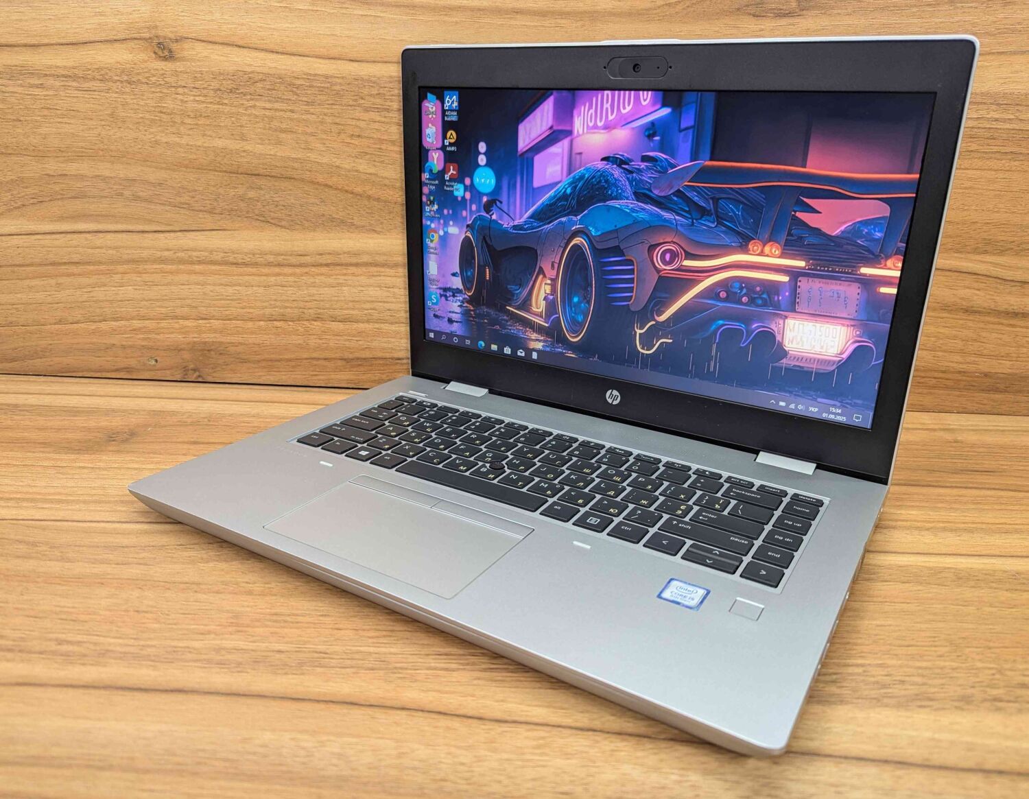 Ноутбук HP ProBook 640 G5 / 14" (1366x768) TN / Intel Core i5-8265U (4 (8) ядра по 1.6 - 3.9 GHz) / 8 GB DDR4 / 250 GB SSD / Intel UHD Graphics 620 / WebCam / Windows 10 - Зображення 5
