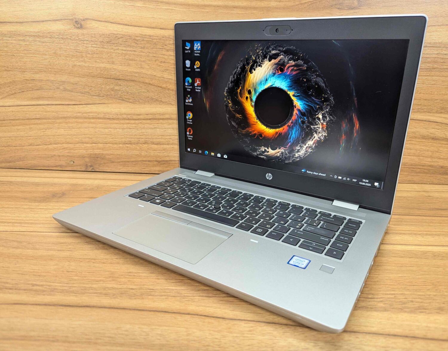 Ноутбук HP ProBook 640 G5 / 14" (1920x1080) IPS / Intel Core i5-8265U (4 (8) ядра по 1.6 - 3.9 GHz) / 16 GB DDR4 / 480 GB SSD / Intel UHD Graphics 620 / WebCam / TouchID / Windows 10 - Зображення 5