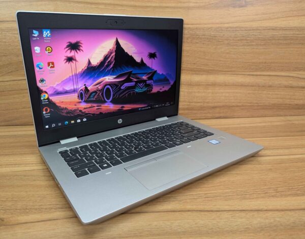 Ноутбук HP ProBook 640 G5 / 14" (1920x1080) IPS / Intel Core i5-8265U (4 (8) ядра по 1.6 - 3.9 GHz) / 8 GB DDR4 / 256 GB SSD / Intel UHD Graphics 620 / WebCam / TouchID / Windows 10 - Зображення 4