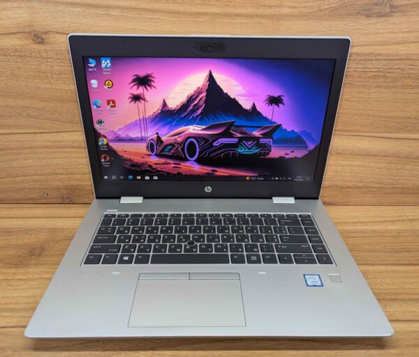 Ноутбук HP ProBook 640 G5 / 14" (1920x1080) IPS / Intel Core i5-8265U (4 (8) ядра по 1.6 - 3.9 GHz) / 8 GB DDR4 / 256 GB SSD / Intel UHD Graphics 620 / WebCam / TouchID / Windows 10 - Зображення 2