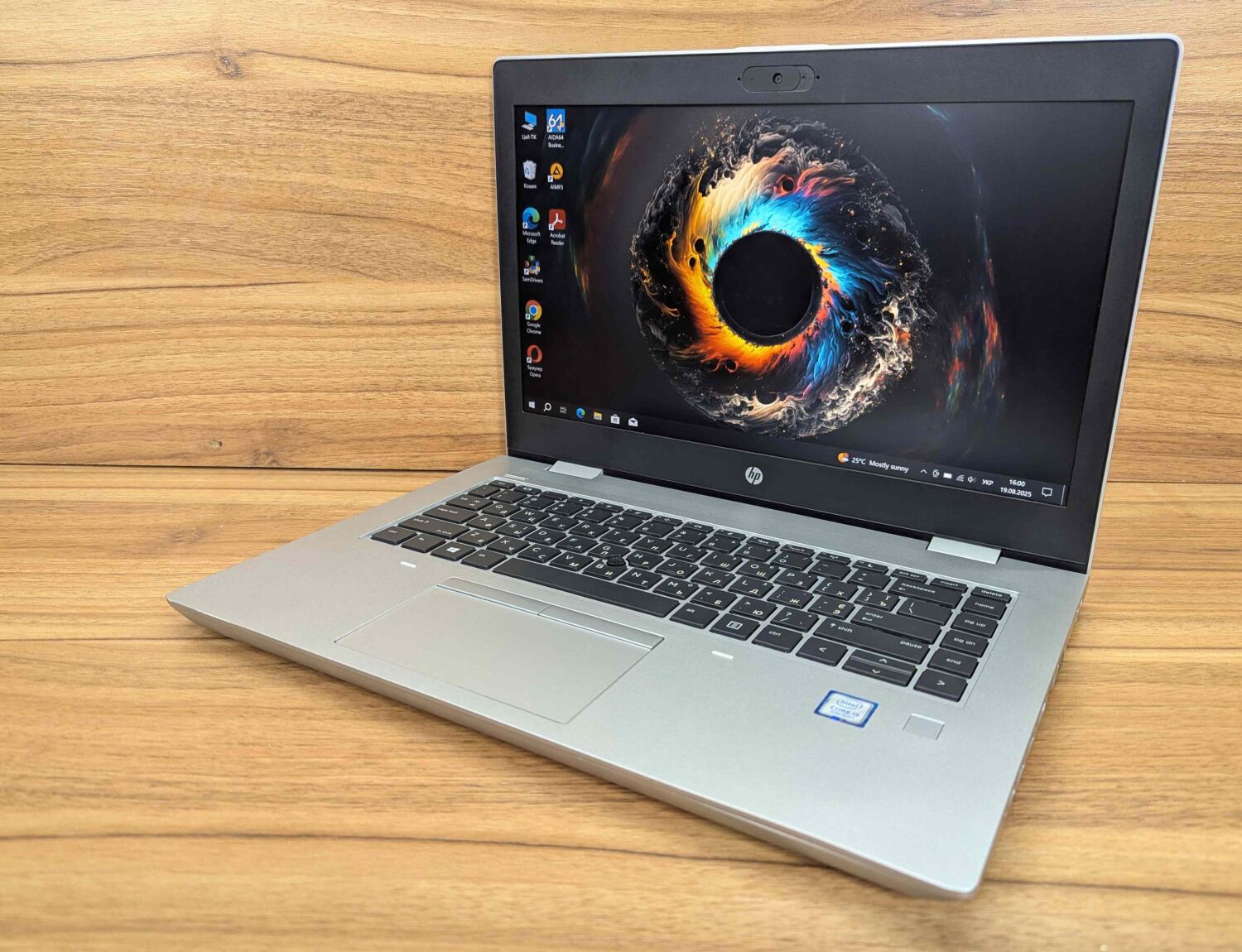 Ноутбук HP ProBook 640 G5 / 14" (1920x1080) IPS / Intel Core i5-8265U (4 (8) ядра по 1.6 - 3.9 GHz) / 8 GB DDR4 / 256 GB SSD / Intel UHD Graphics 620 / WebCam / TouchID / Windows 10 - Зображення 11