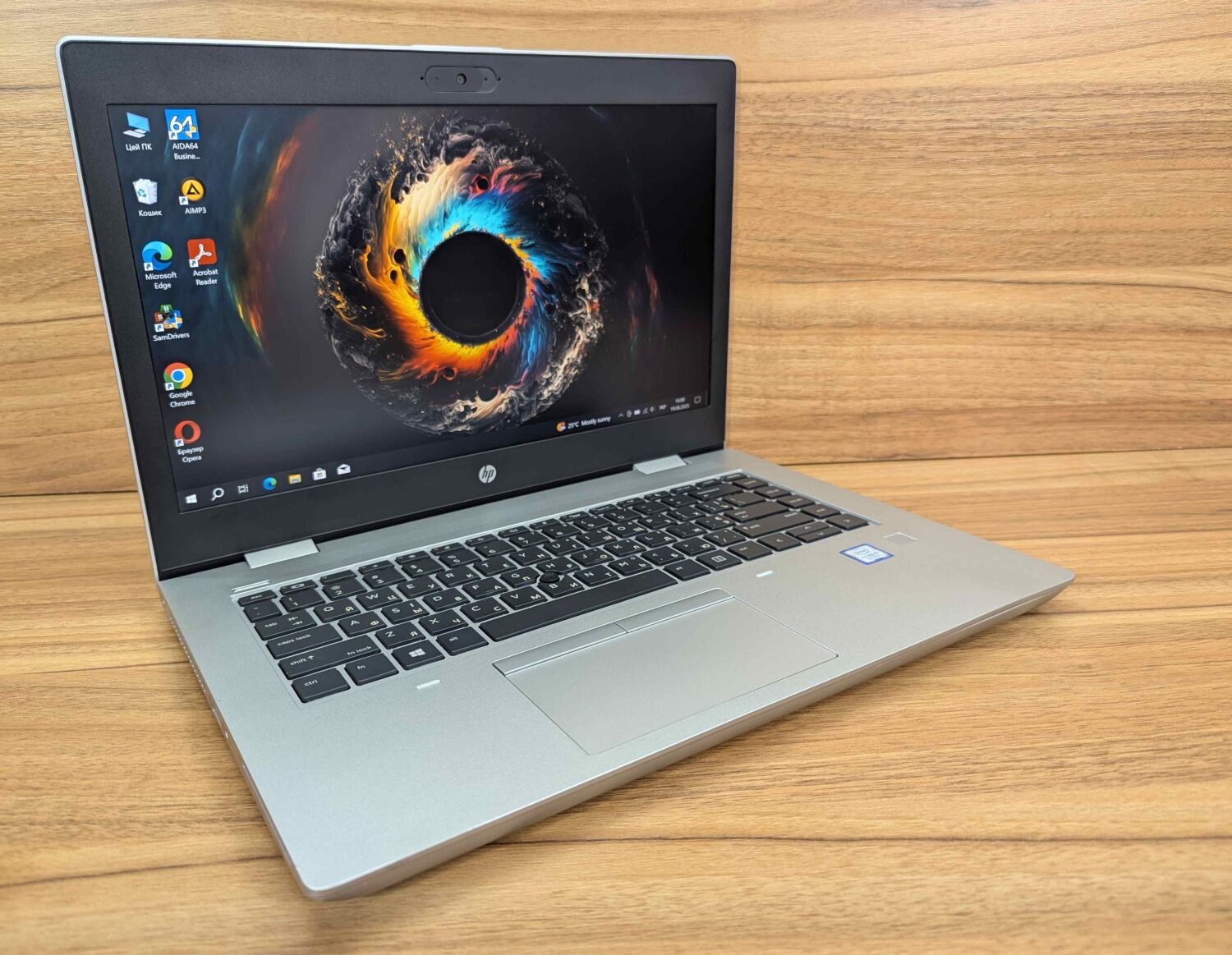 Ноутбук HP ProBook 640 G5 / 14" (1920x1080) IPS / Intel Core i5-8265U (4 (8) ядра по 1.6 - 3.9 GHz) / 8 GB DDR4 / 256 GB SSD / Intel UHD Graphics 620 / WebCam / TouchID / Windows 10 - Зображення 10