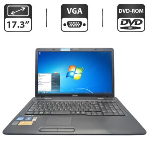 Ноутбук Toshiba Satellite Pro L770 / 17.3" (1600x900) TN / Intel Core i3-2330M (2 (4) ядра по 2.2 GHz) / 6 GB DDR3 / 500 GB HDD / Intel HD Graphics 3000 / WebCam / DVD-ROM
