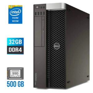 Системний блок Dell Precision 5810 Tower / Intel Xeon E5-1630 v4 (4 (8) ядра по 3.7 - 4.0 GHz) / 32 GB DDR4 ECC / 500 GB SSD / no video / 685W / DVD-RW