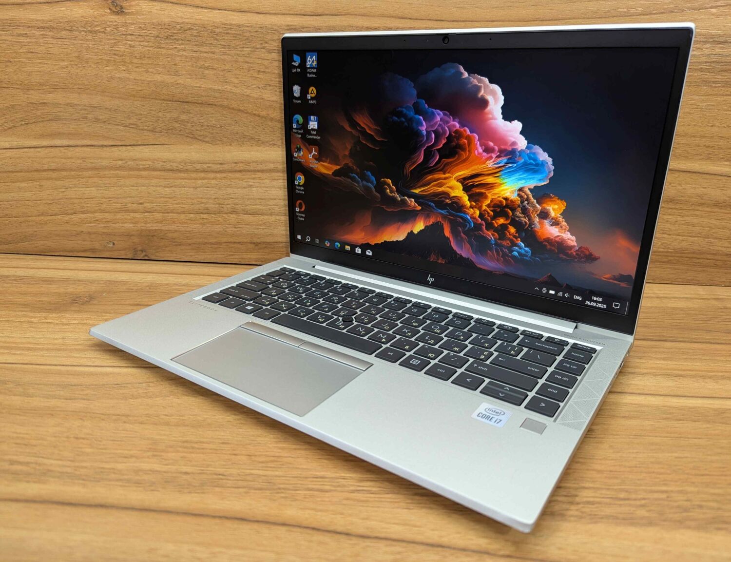 Ультрабук Б-клас HP EliteBook 840 G7 / 14" (1920x1080) IPS / Intel Core i7-10610U (4 (8) ядра по 1.8 - 4.9 GHz) / 16 GB DDR4 / 512 GB SSD / Intel UHD Graphics / HDMI / TouchID / Windows 10 - Зображення 5