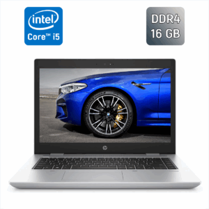 Ультрабук Б-клас HP ProBook 640 G4 / 14" (1920x1080) IPS / Intel Core i5-8250U (4 (8) ядра по 1.6 - 3.4 GHz) / 16 GB DDR4 / 256 GB SSD / Intel UHD Graphics 620 / WebCam / Fingerprint