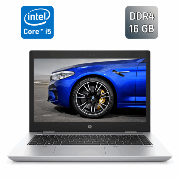 Ультрабук Б-клас HP ProBook 640 G4 / 14" (1920x1080) IPS / Intel Core i5-8250U (4 (8) ядра по 1.6 - 3.4 GHz) / 16 GB DDR4 / 256 GB SSD / Intel UHD Graphics 620 / WebCam / Fingerprint