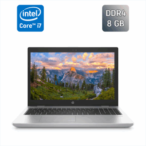 Ультрабук Б-клас HP ProBook 650 G4 / 15.6" (1920x1080) IPS / Intel Core i7-8650U (4 (8) ядра по 1.9 - 4.2 GHz) / 8 GB DDR4 / 256 GB SSD / Intel UHD Graphics 630 / WebCam / Fingerprint