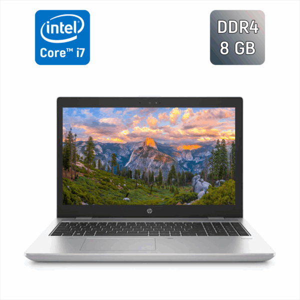 Ультрабук Б-клас HP ProBook 650 G4 / 15.6" (1920x1080) IPS / Intel Core i7-8650U (4 (8) ядра по 1.9 - 4.2 GHz) / 8 GB DDR4 / 256 GB SSD / Intel UHD Graphics 630 / WebCam / Fingerprint