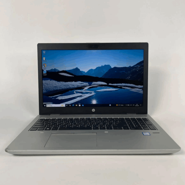 Ультрабук Б-клас HP ProBook 650 G4 / 15.6" (1920x1080) IPS / Intel Core i7-8650U (4 (8) ядра по 1.9 - 4.2 GHz) / 8 GB DDR4 / 256 GB SSD / Intel UHD Graphics 630 / WebCam / Fingerprint - Зображення 2
