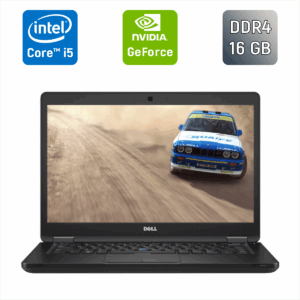 Ультрабук Dell Latitude 5480 / 14" (1920x1080) IPS Touch / Intel Core i5-7440HQ (4 ядра по 2.8 - 3.8 GHz) / 16 GB DDR4 / 512 GB SSD / nVidia GeForce 930MX, 2 GB DDR3, 64-bit / WebCam / Windows 10