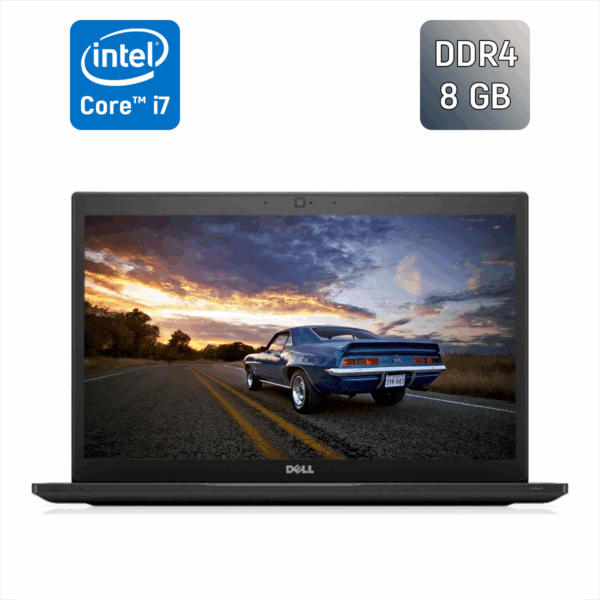 Ультрабук Dell Latitude 7480 / 14" (1920x1080) IPS / Intel Core i7-7600U (2 (4) ядра по 2.8 - 3.9 GHz) / 8 GB DDR4 / 256 GB SSD / Intel HD Graphics 620 / HDMI / Windows 10