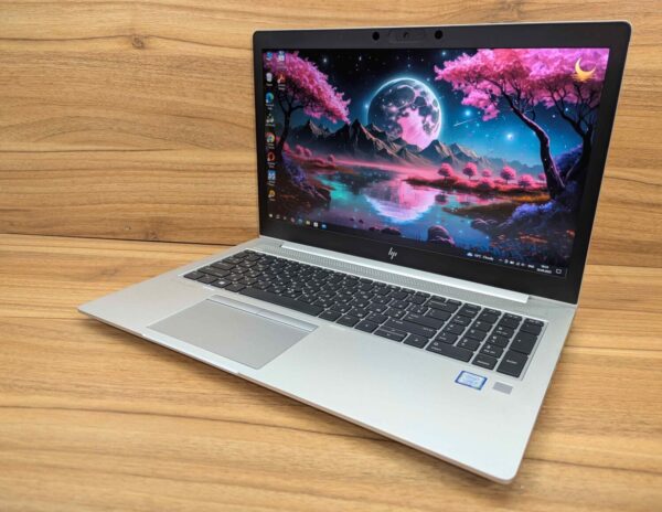 Ультрабук HP EliteBook 850 G5 / 15.6" (1920x1080) IPS / Intel Core i5-8250U (4 (8) ядра по 1.6 - 3.4 GHz) / 16 GB DDR4 / 512 GB SSD / Intel UHD Graphics 620 / WebCam / TouchID / Windows 10 - Зображення 5
