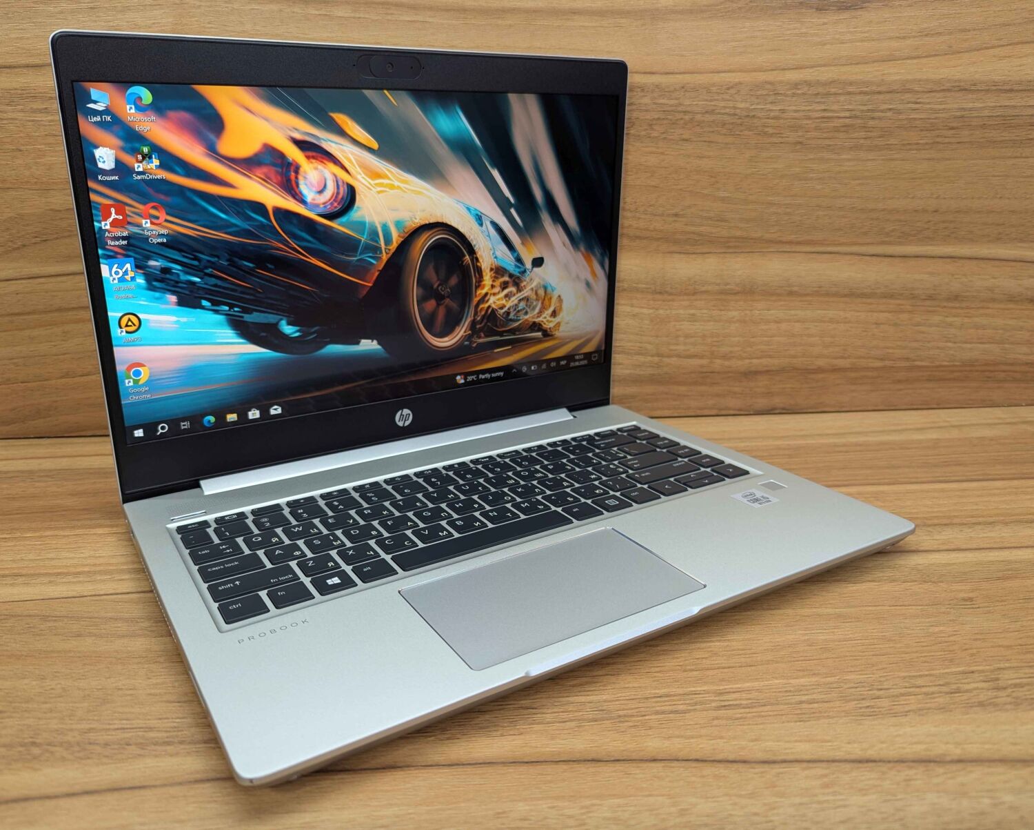 Ультрабук HP ProBook 440 G7 / 14" (1920x1080) IPS / Intel Core i5-10210U (4 (8) ядра по 1.6 - 4.2 GHz) / 16 GB DDR4 / 512 GB SSD / Intel UHD Graphics / WebCam / Fingerprint / Windows 10 - Зображення 4