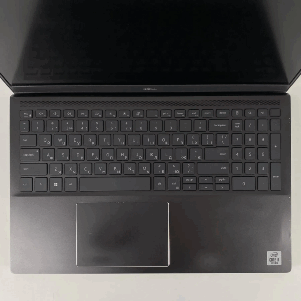 Ігровий ноутбук Б-клас Dell Vostro 7500 / 15.6" (1920x1080) IPS / Intel Core i7-10750H (6 (12) ядер по 2.6 - 5.0 GHz) / 16 GB DDR4 / 256 GB SSD / nVidia GeForce GTX 1650 Ti, 4 GB GDDR6, 128-bit / WebCam / Fingerprint - Зображення 3