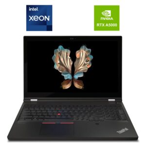 Мобільна робоча станція Б-клас Lenovo ThinkPad P15 Gen 2 / 15.6" (3840x2160) IPS / Intel Xeon W-11855M (6 (12) ядер по 3.2 - 4.9 GHz) / 64 GB DDR4 / 1000 GB SSD NVMe / nVidia RTX A5000, 16 GB GDDR6, 256-bit / WebCam