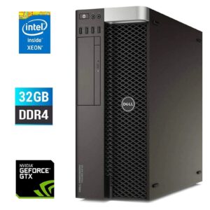 Ігровий ПК Dell Precision 5810 Tower / Intel Xeon E5-1630 v4 (4 (8) ядра по 3.7 - 4.0 GHz) / 32 GB DDR4 ECC / no HDD / nVidia GeForce GTX 1050, 2 GB GDDR5, 128-bit / 685W / DVD-RW