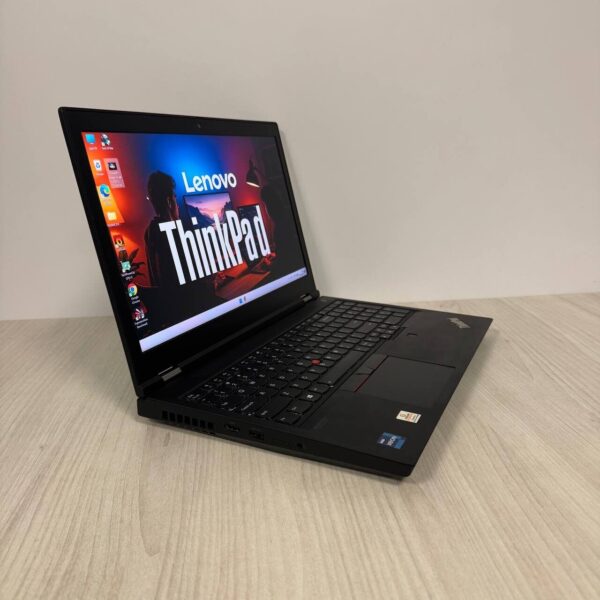 Мобільна робоча станція Б-клас Lenovo ThinkPad P15 Gen 2 / 15.6" (3840x2160) IPS / Intel Xeon W-11855M (6 (12) ядер по 3.2 - 4.9 GHz) / 64 GB DDR4 / 1000 GB SSD NVMe / nVidia RTX A5000, 16 GB GDDR6, 256-bit / WebCam - Зображення 4