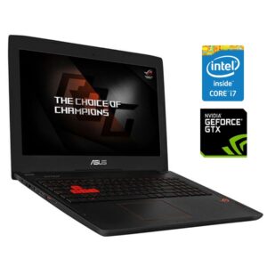 Ігровий ноутбук Б-клас Asus ROG Strix GL502VM / 15.6" (1920x1080) IPS / Intel Core i7-7700HQ (4 (8) ядра по 2.8 - 3.8 GHz) / 16 GB DDR4 / 128 GB SSD NVMe + 1000 GB HDD / nVidia GeForce GTX 1060, 3 GB GDDR5, 192-bit / WebCam