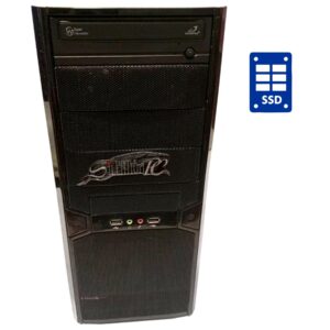 ПК Б-клас Gigabyte GA-MA74GM Tower / AMD Athlon II X2 250 (2 ядра по 3.0 GHz) / 4 GB DDR2 / 128 GB SSD / AMD 740G Graphics / 350W