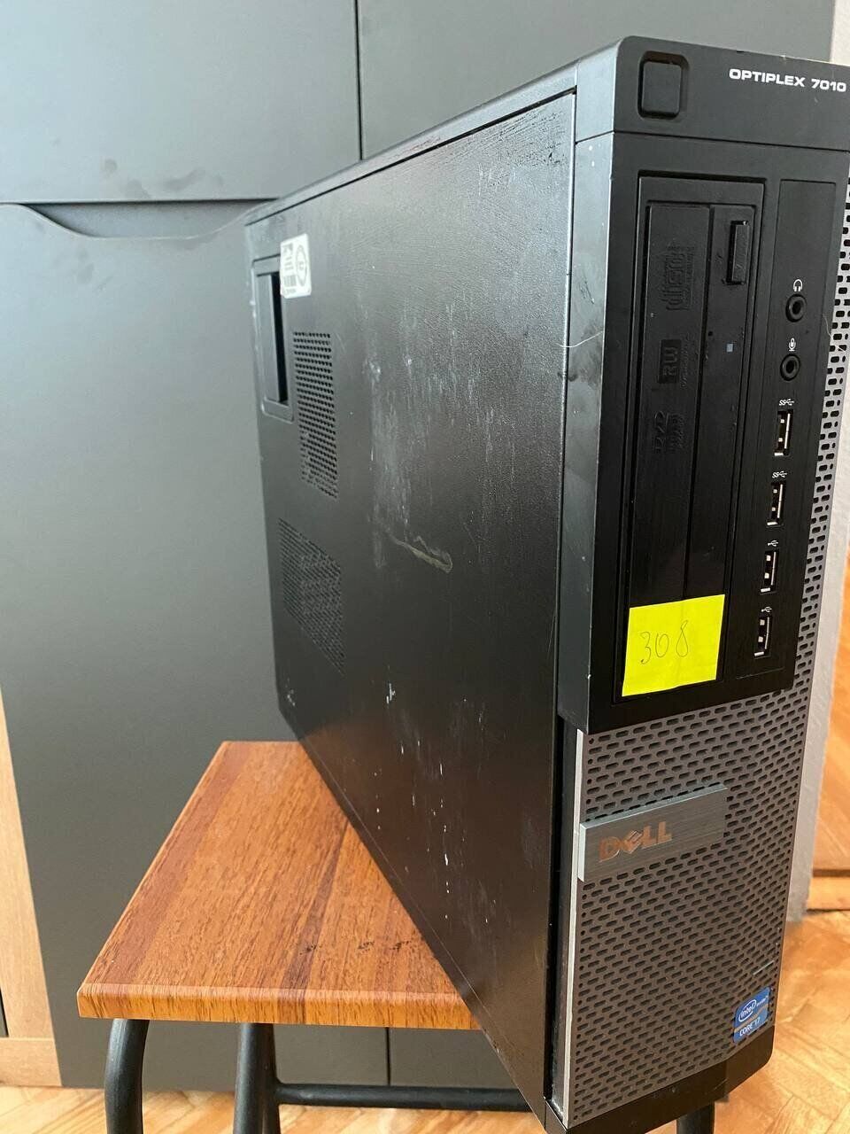 Комп'ютер Dell OptiPlex 7010 SFF / Intel Core i7-3770 (4 (8) ядра по 3.4 - 3.9 GHz) / 8 GB DDR3 / 120 GB SSD / Intel HD Graphics 4000 / DVD-ROM - Зображення 2