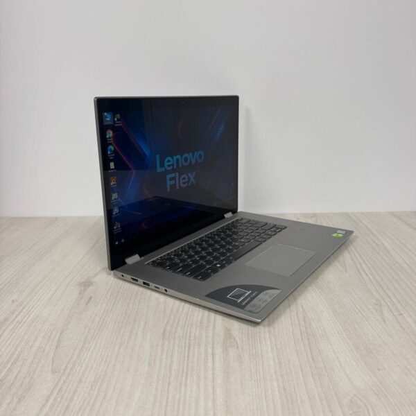 Ноутбук-трансформер Б-клас Lenovo Flex 5-1570 / 15.6" (1920x1080) IPS Touch / Intel Core i5-8250U (4 (8) ядра по 1.6 - 3.4 GHz) / 8 GB DDR4 / 256 GB SSD NVMe / nVidia GeForce MX130, 2 GB GDDR5, 64-bit / WebCam - Зображення 4
