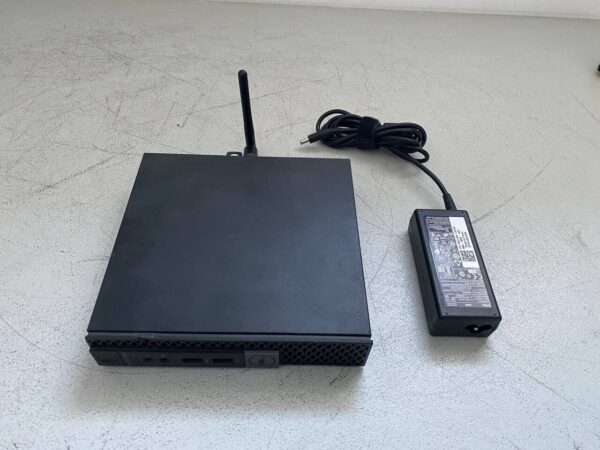 Неттоп Б-клас Dell OptiPlex 7040 USFF / Intel Core i5-6500T (4 ядра по 2.5 - 3.1 GHz) / 8 GB DDR4 / 256 GB SSD / Intel HD Graphics 530 / USB Wi-Fi / Блок живлення - Зображення 3