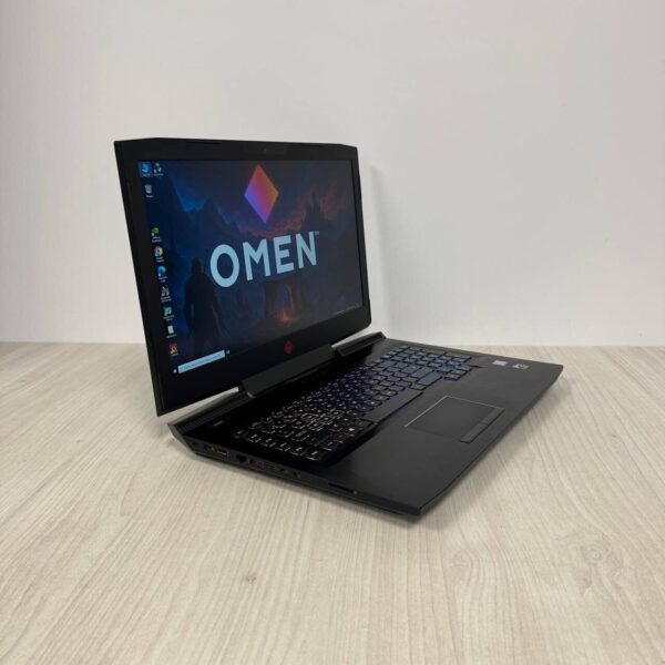 Ігровий ноутбук Б-клас HP Omen 17t-an100ca / 17.3" (1920x1080) IPS / Intel Core i7-8750H (6 (12) ядер по 2.2 - 4.1 GHz) / 12 GB DDR4 / 128 GB SSD NVMe + 500 GB HDD / nVidia GeForce GTX 1050 Ti, 4 GB GDDR5, 128-bit / WebCam - Зображення 4