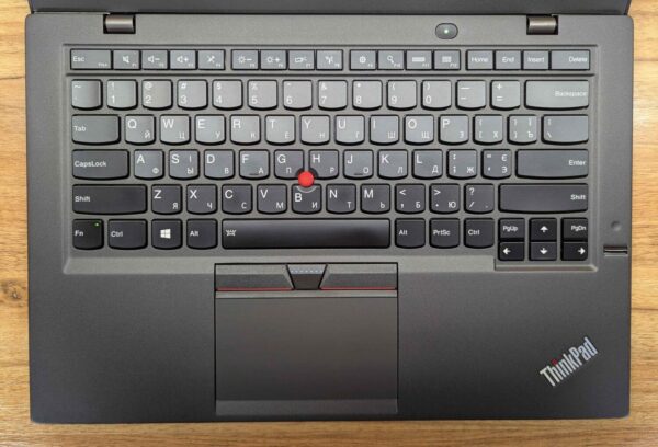 Ноутбук Lenovo ThinkPad x1 Carbon 3rd / 14" (1920x1080) IPS / Intel Core i5-5300U (2 (4) ядра по 2.3 - 2.9 GHz) / 8 GB DDR3 / 256 GB SSD / Intel HD Graphics 5500 / WebCam / Fingerprint / Windows 10 - Зображення 3
