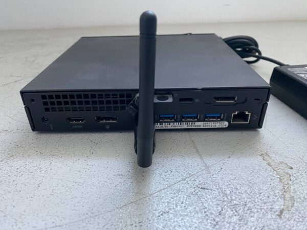 Неттоп Б-клас Dell OptiPlex 7040 USFF / Intel Core i5-6500T (4 ядра по 2.5 - 3.1 GHz) / 8 GB DDR4 / 256 GB SSD / Intel HD Graphics 530 / USB Wi-Fi / Блок живлення - Зображення 4