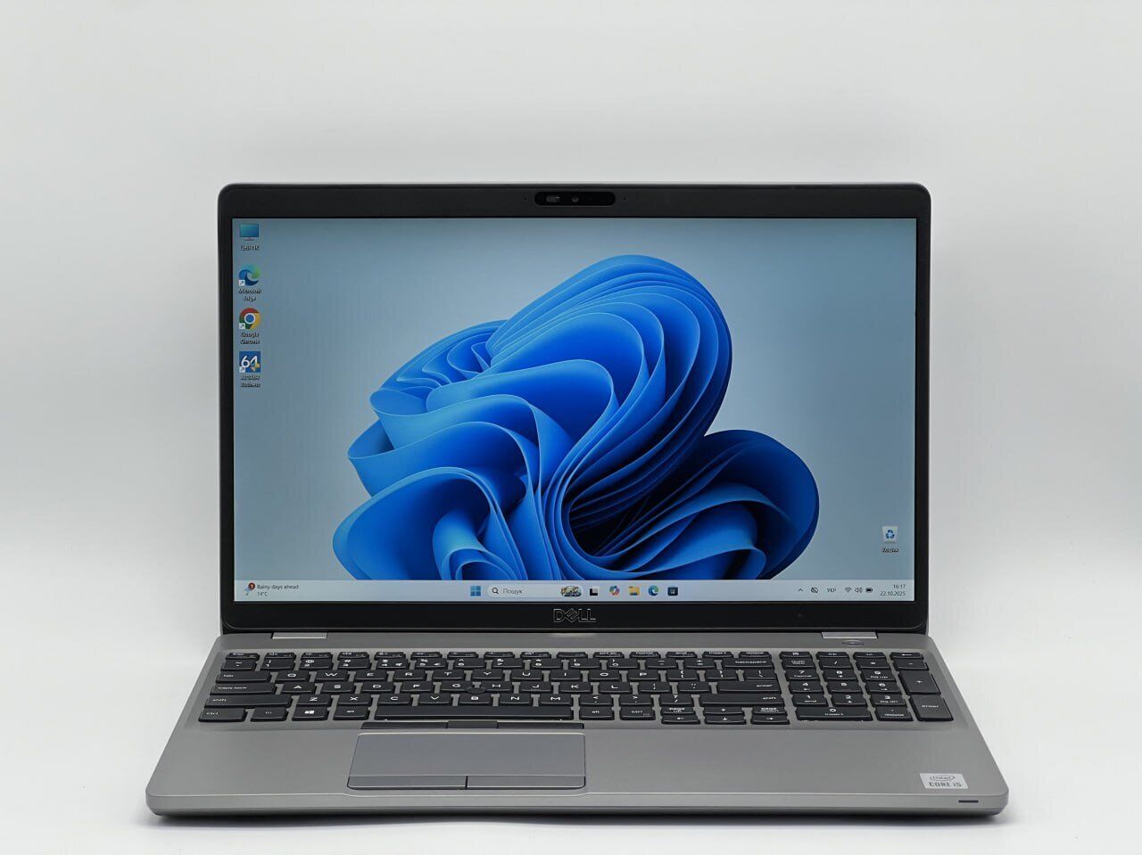 30 шт. Ноутбуків Dell Latitude 5510 / 15.6" (1920x1080) IPS / Intel Core i5-10210U (4 (8) ядра по 1.6 - 4.2 GHz) / 16 GB DDR4 / 480 GB SSD / Intel UHD Graphics / WebCam - Зображення 2