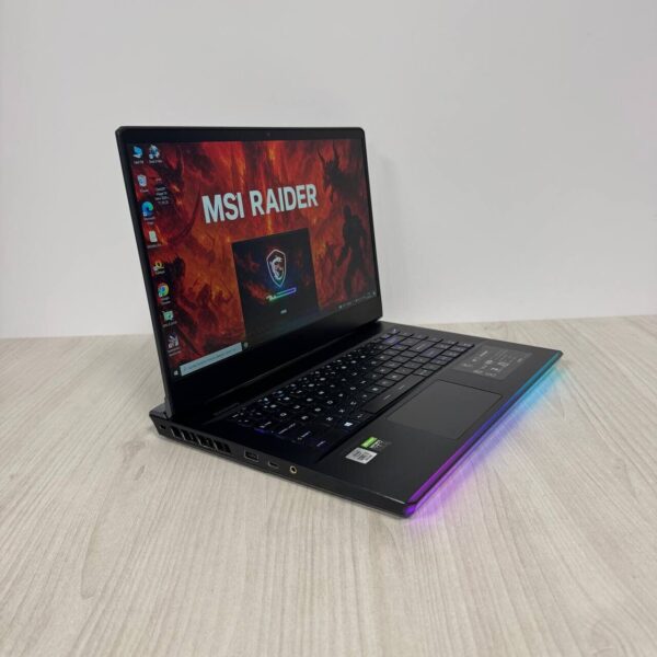 Ігровий ноутбук MSI GE66 Raider 10SFS / 15.6" (1920x1080) IPS / Intel Core i7-10750H (6 (12) ядер по 2.6 - 5.0 GHz) / 32 GB DDR4 / 1000 GB SSD NVMe / nVidia GeForce RTX 2070 Super, 8 GB GDDR6, 256-bit / WebCam - Зображення 4